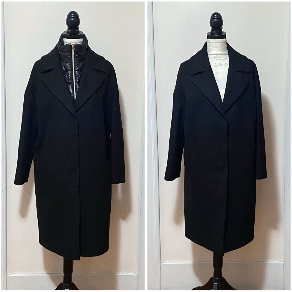 Herno Layered Coat size 42/us size 6
